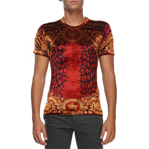 versace shirt herren rot